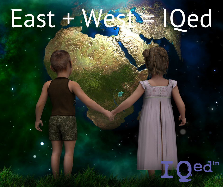 East + West = IQed