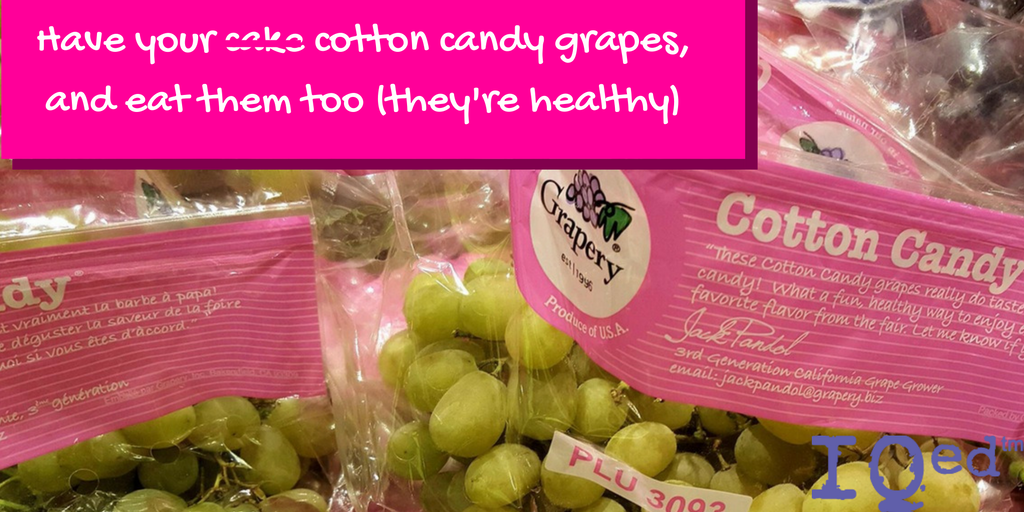 Have Your Cotton Candy Grapes, And Eat Them Too