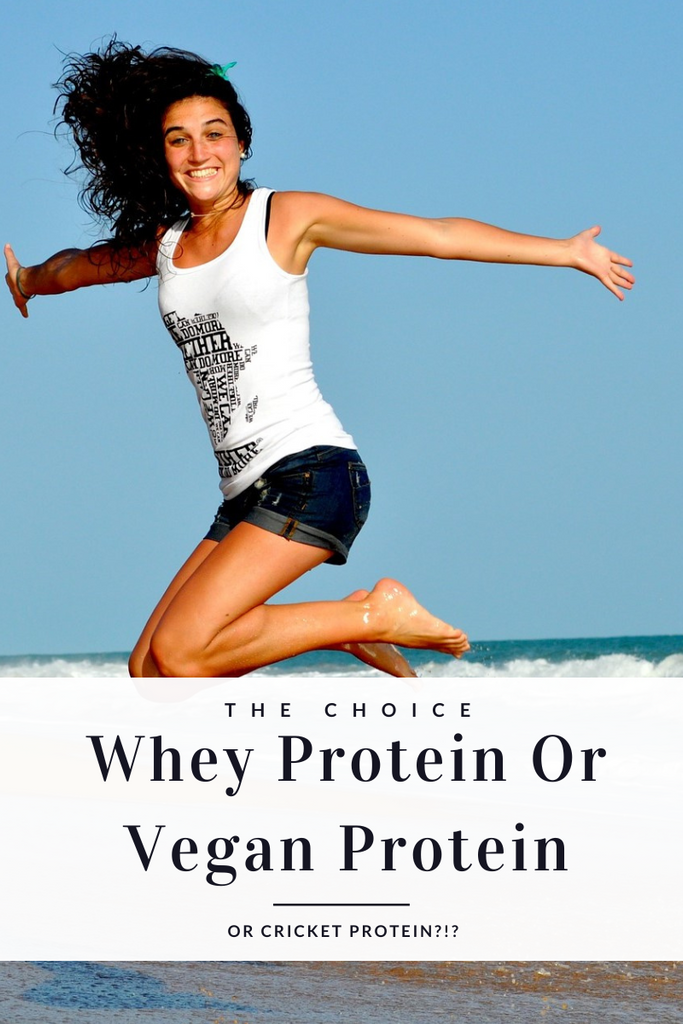 Whey Protein Or Vegan Protein Or...