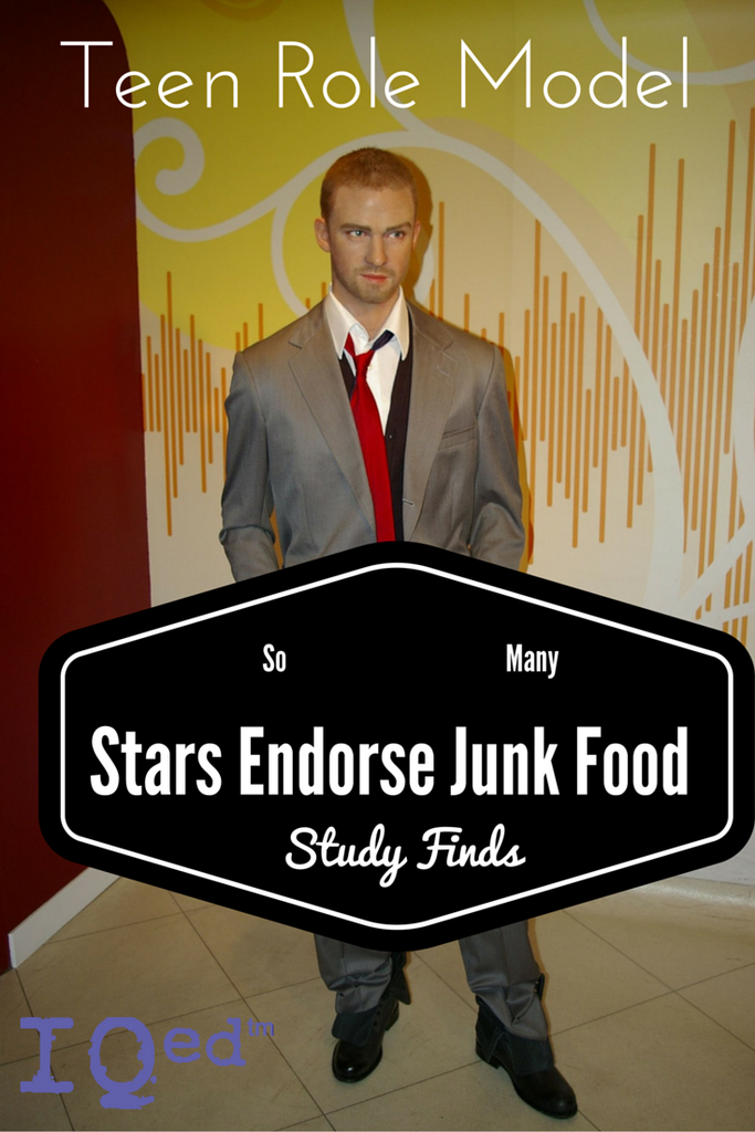 Entertainers Endorse Junk Food, Study Finds