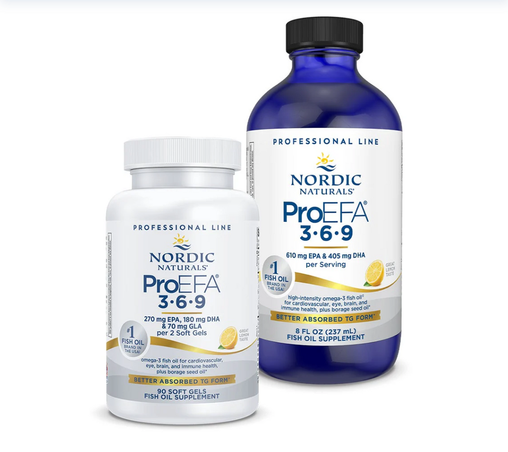 1 Nordic Naturals ProEFA 3.6.9 (180) And 1 ProEPA (120)