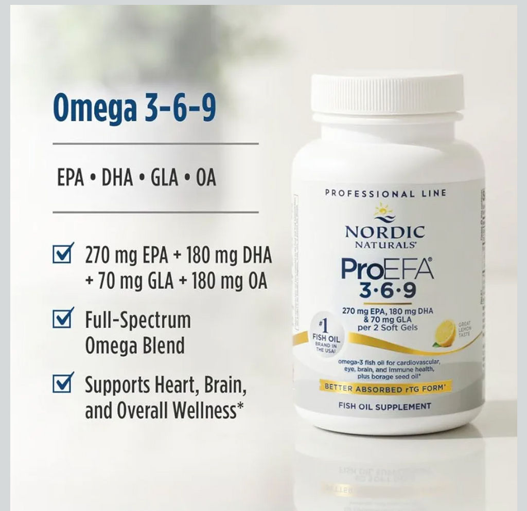 1 Nordic Naturals ProEFA 3.6.9 (180) And 1 ProEPA (120)
