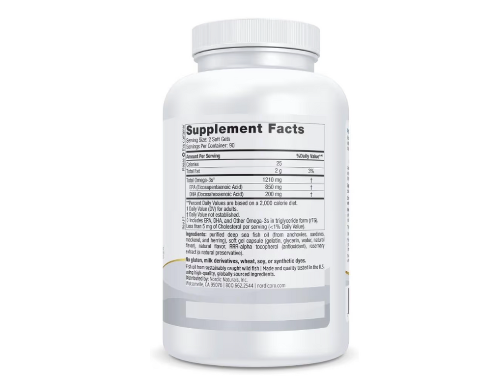 Nordic Naturals ProEPA 180 Count